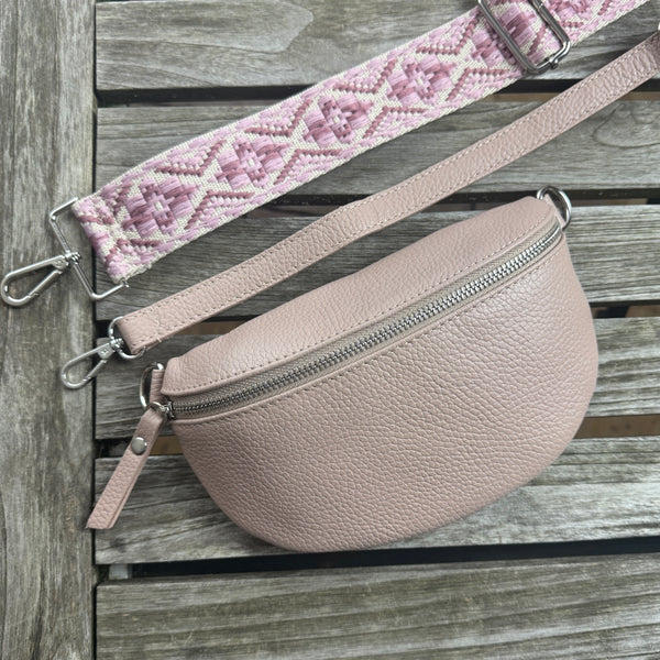 Bauchtasche Damen SET - Rosa klein / Restposten