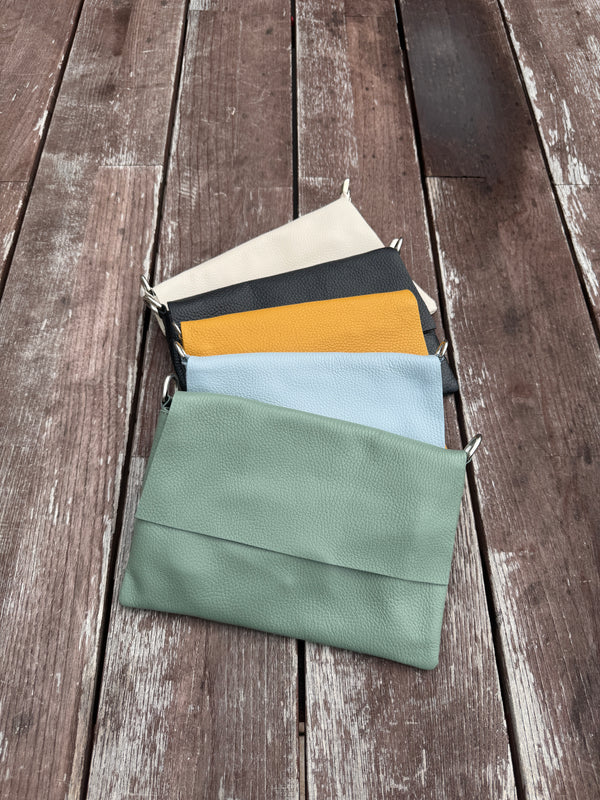 Crossbody Clutch Lorella Leder / Restposten