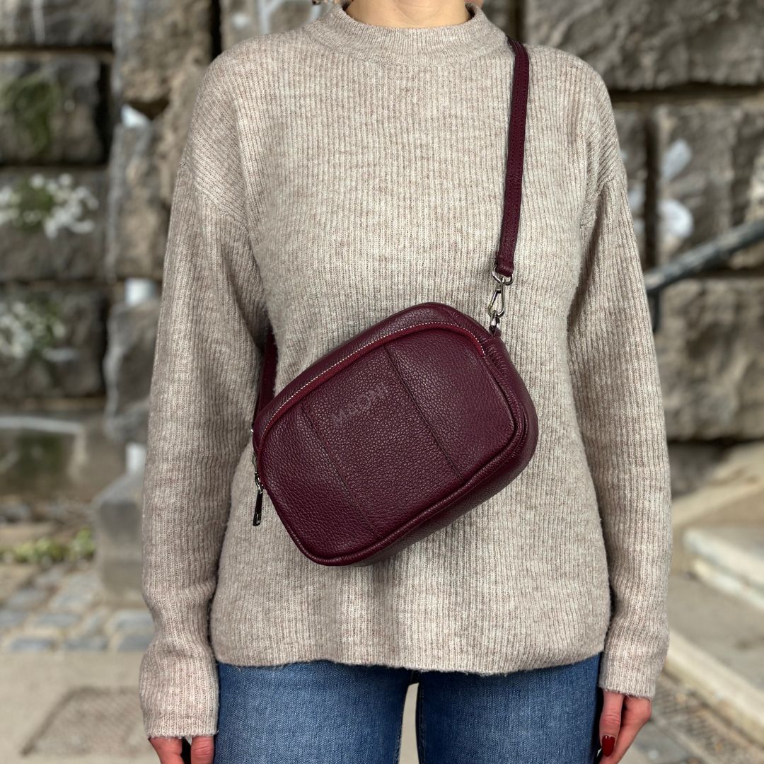 Rote Umhängetasche Damen