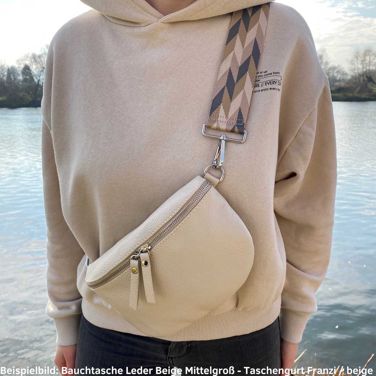 Bauchtasche Damen - Beige - MAONI