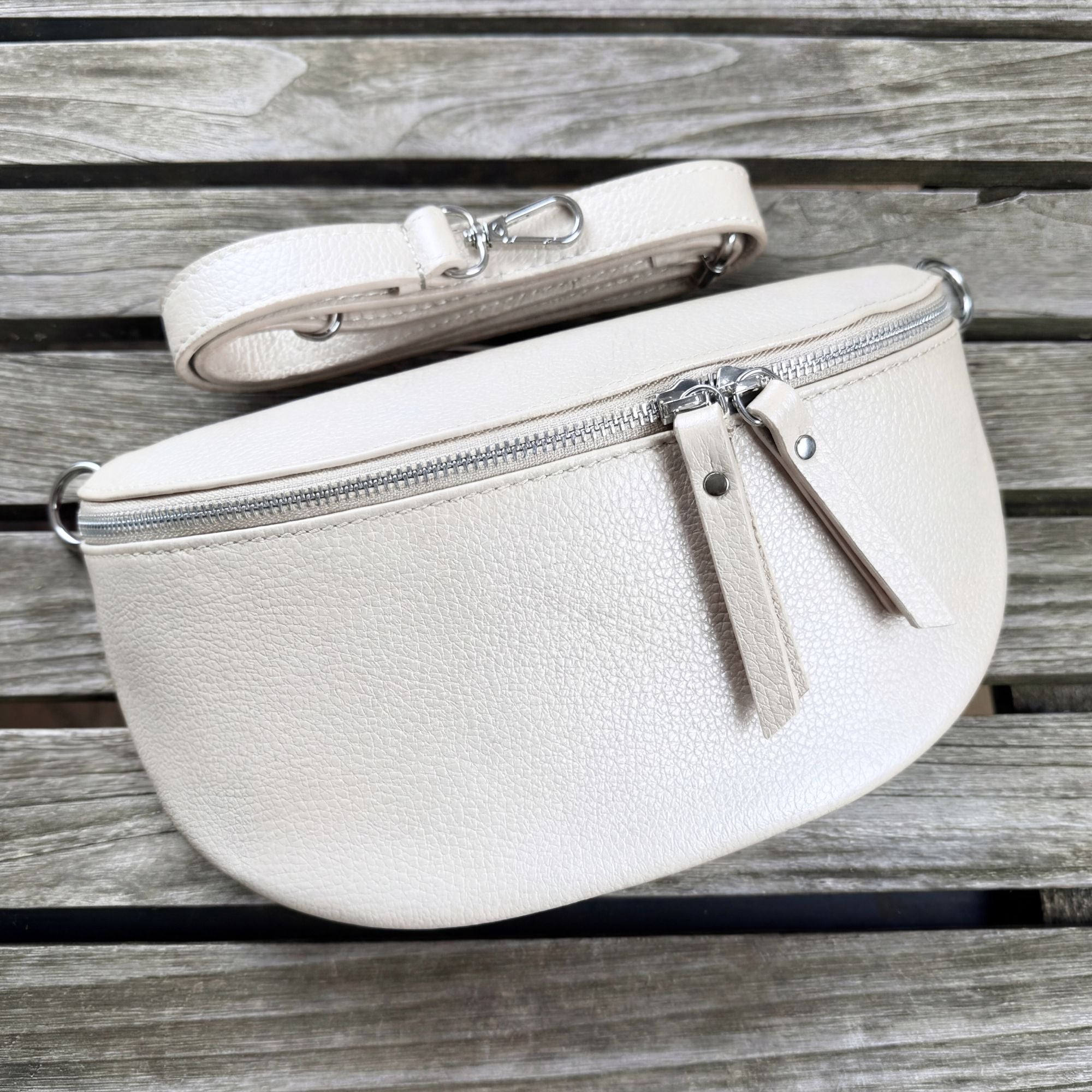 Bauchtasche Damen - Beige - MAONI