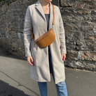 Bauchtasche Damen - Cognac - Gold