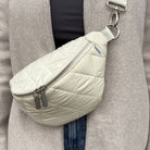 Gesteppte Bauchtasche