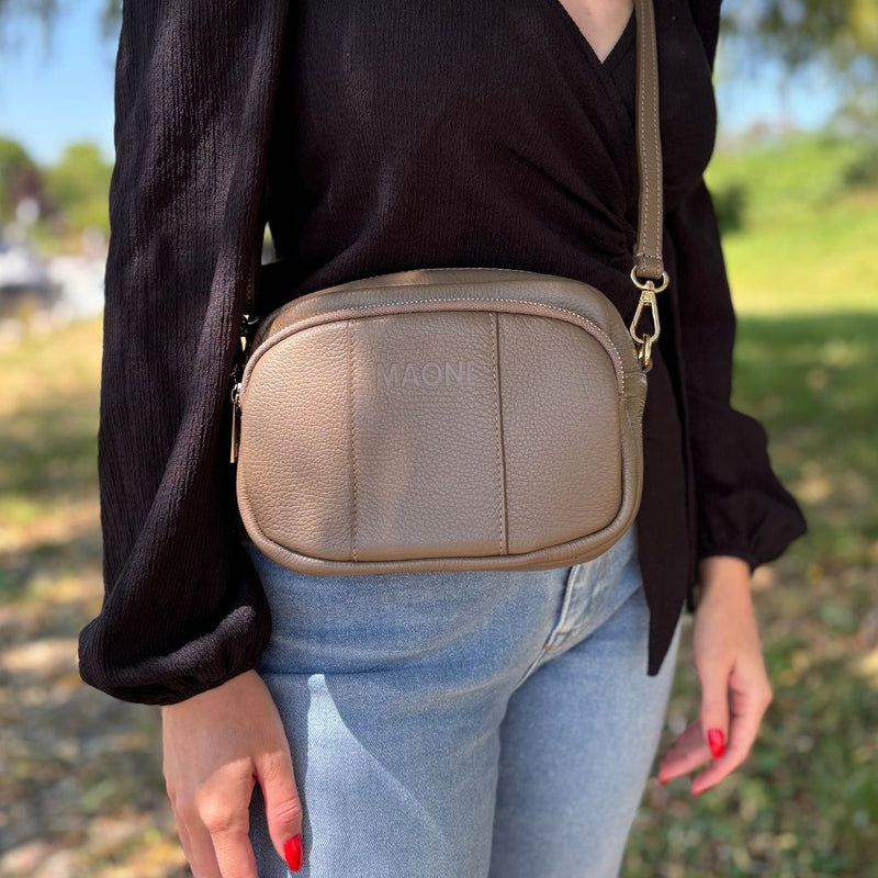 Umhängetasche Crossbody Duo - GOLD