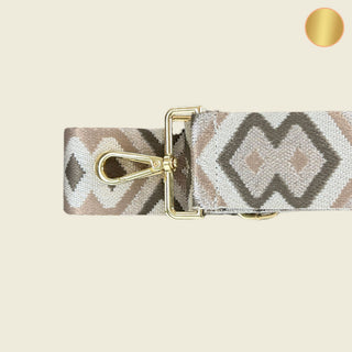 Taschengurt Romina - Gold – dunkeltaupe (gold)