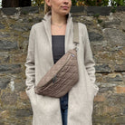 Gesteppte Bauchtasche