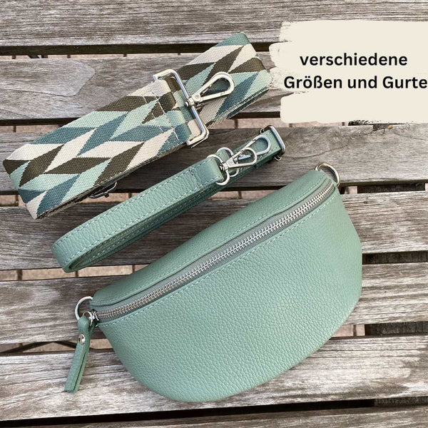 Damen Umhängetasche Ledertasche Mit Breitem Gurt Tasche Mit