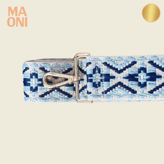 Taschengurt Fiona - Gold – hellblau blau (gold)