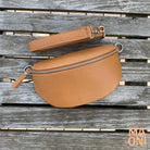 Bauchtasche Damen - Cognac - MAONI