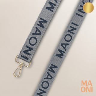Taschengurt MAONI - Gold – Dunkelgrau Schlamm (gold)