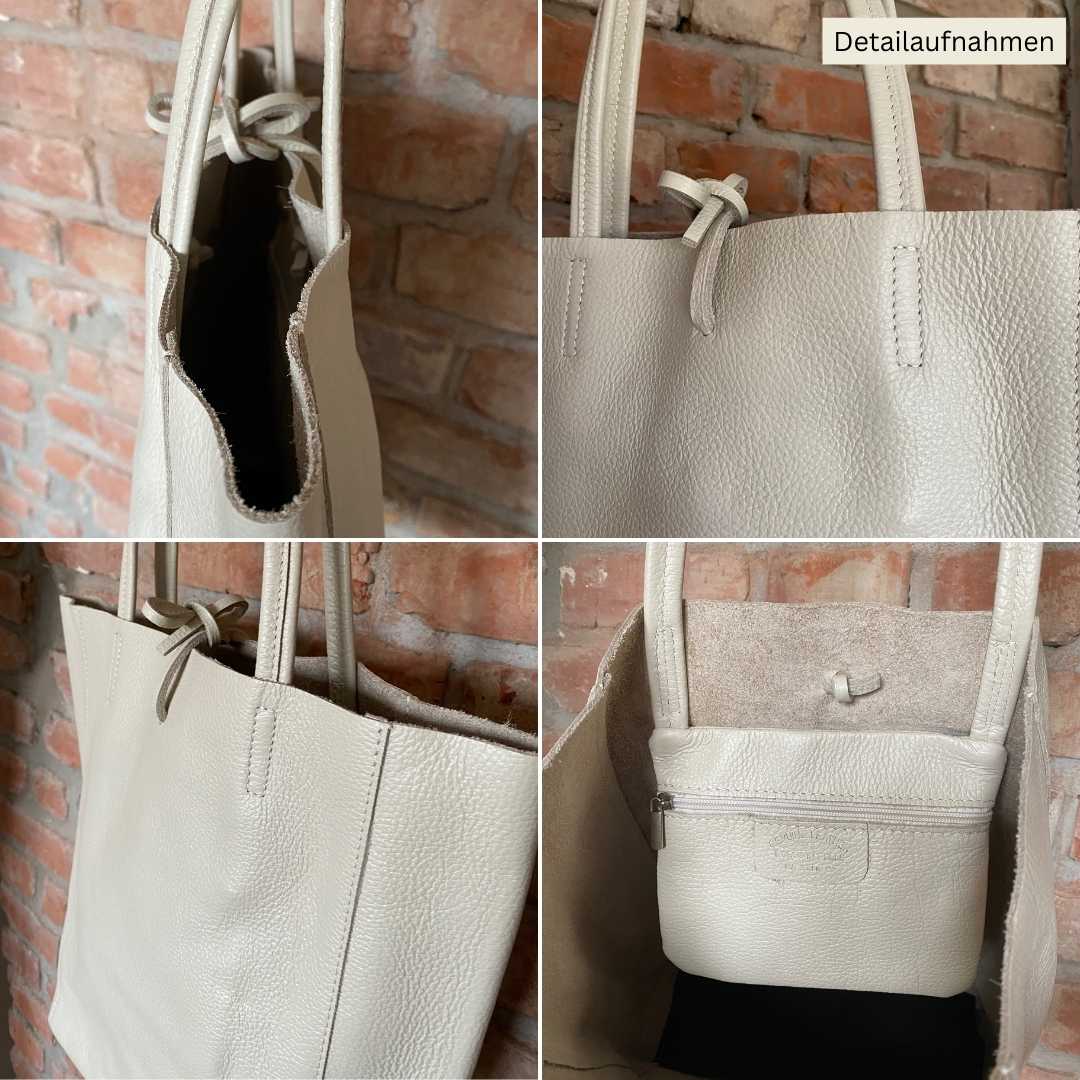 Shopper Tasche Damen aus Leder - Farbenfrohes und stilvolles