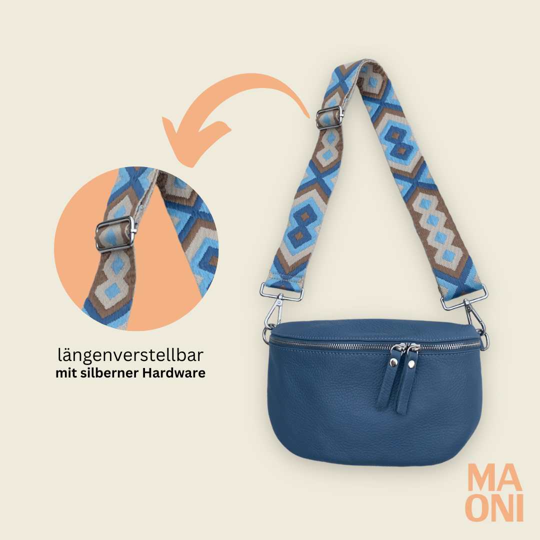 Taschengurt Romina / blau - MAONI 