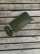 Portemonnaie und Handytasche zum Umhängen aus Leder - MAILAND - MAONI
